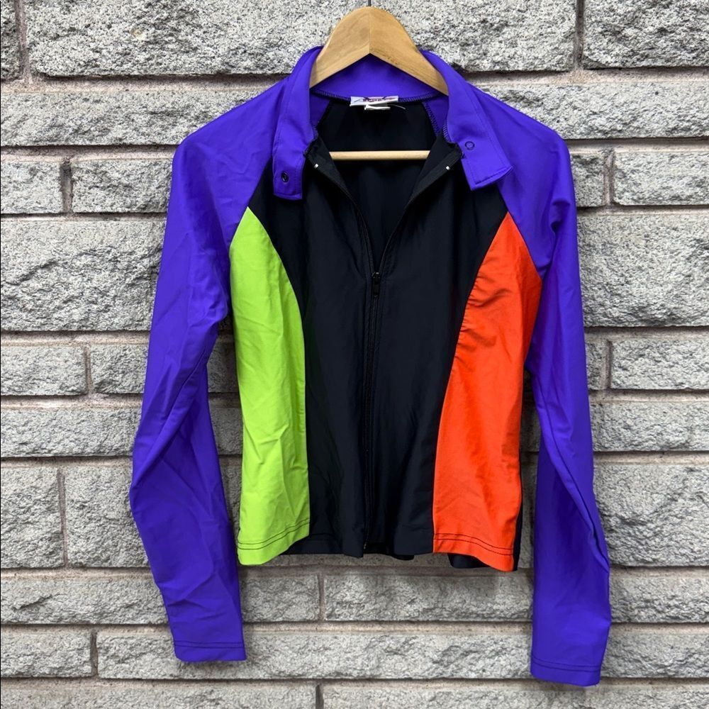 Vintage V-Sport neon colour vest